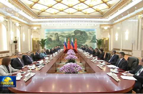 时政新闻眼丨中俄元首北京会晤，引领两国关系实现更高质量发展