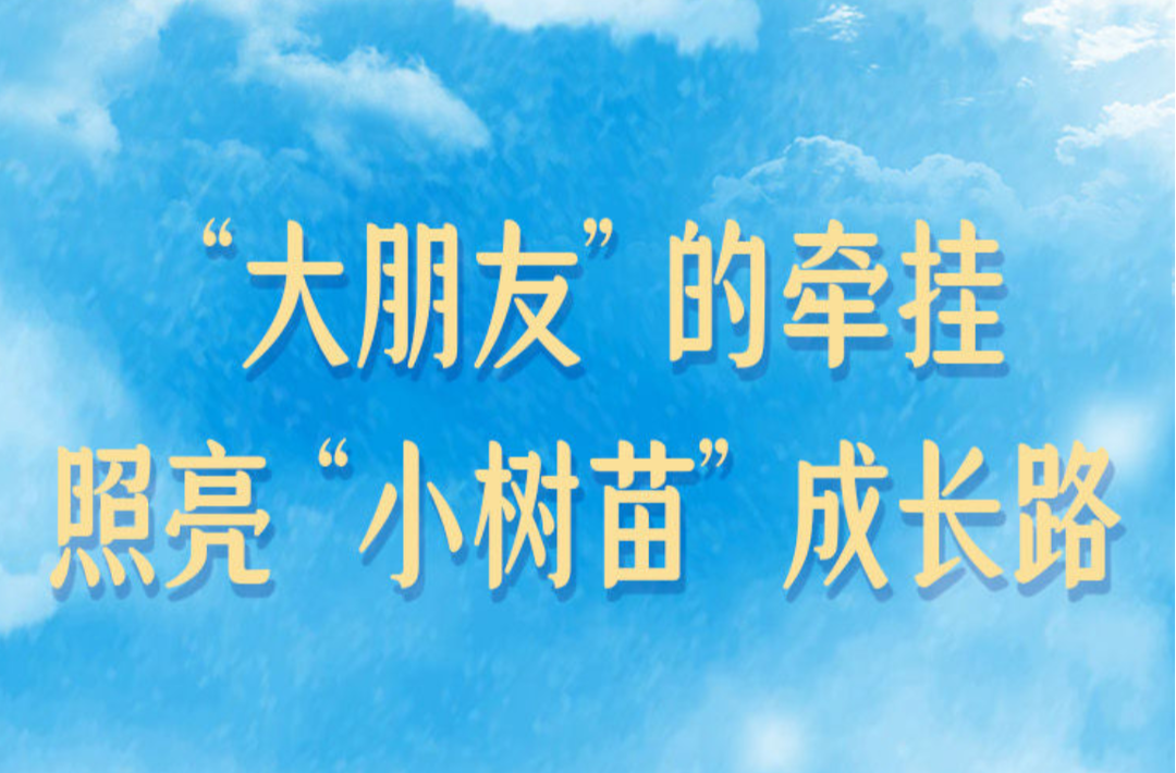 学习新语｜“大朋友”的牵挂，照亮“小树苗”成长路
