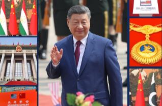 此行间·“世界向东看”！100秒看大国外交的繁忙五月
