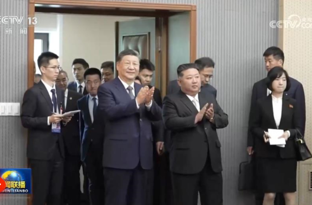 习近平参访朝鲜劳动党中央干部学校