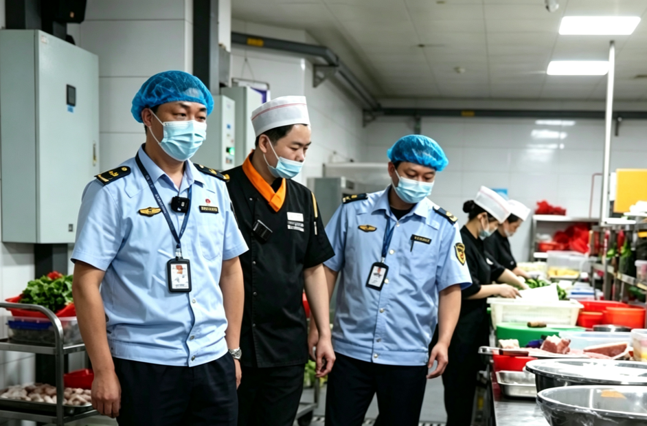 后厨“大体检”、食材“三不用”！汨罗市场监管局全力守护龙超健儿饮食安全