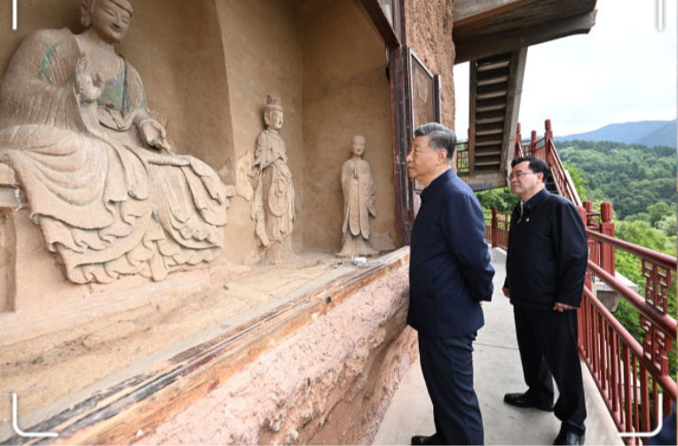 “赓续‘莫高精神’，潜心为国护宝”