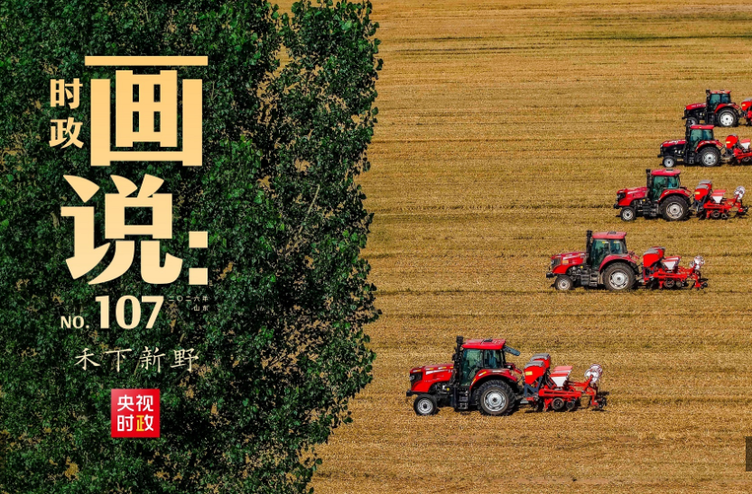 时政画说丨禾下新野