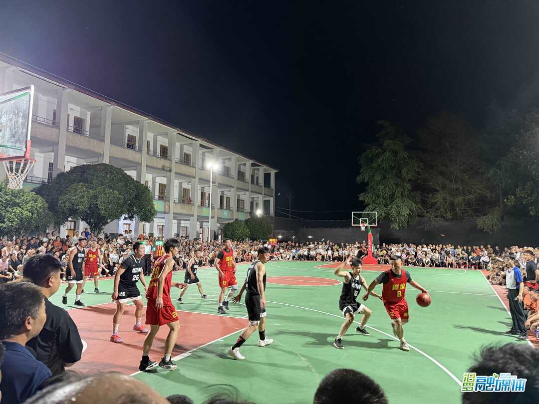 热血村BA燃动夏夜！长乐镇第四届“长乐甜酒杯”村级篮球联赛开赛