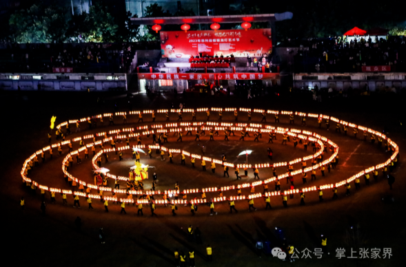 大庸古城澧水夜游邂逅慈利板板龙灯的千年浪漫
