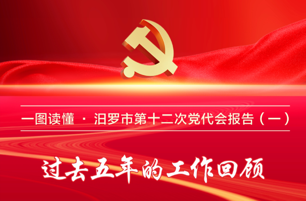 一图读懂丨汨罗市第十二次党代会报告（一）过去五年的工作回顾