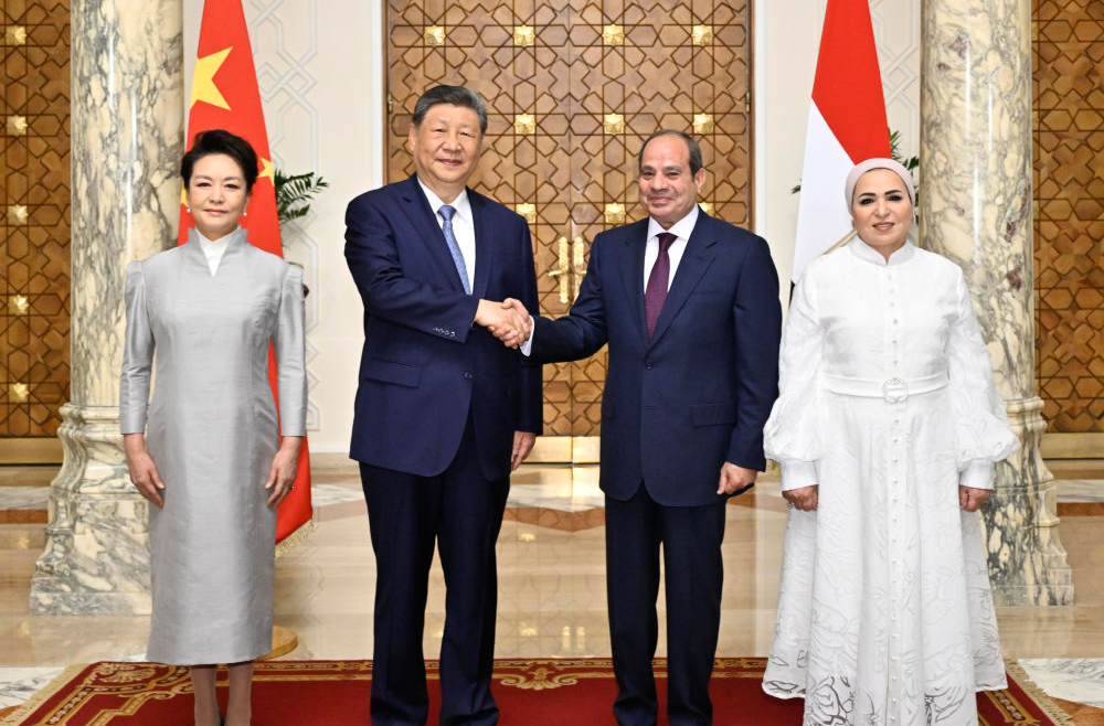 习近平同埃及总统塞西会谈
