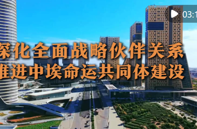 微视频 | 深化全面战略伙伴关系 推进中埃命运共同体建设