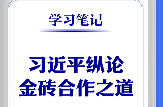 学习笔记丨习近平纵论金砖合作之道