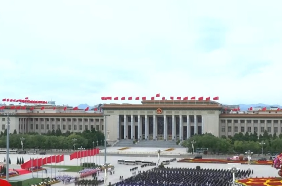 习近平等党和国家领导人出席烈士纪念日向人民英雄敬献花篮仪式