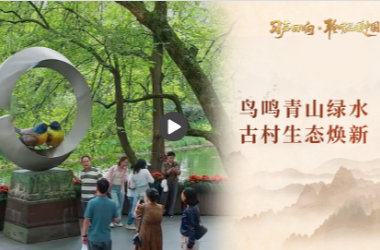 【习声回响·聆听温暖中国】鸟鸣青山绿水 古村生态焕新