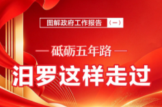 图解政府工作报告（一） | 砥砺五年路，汨罗这样走过