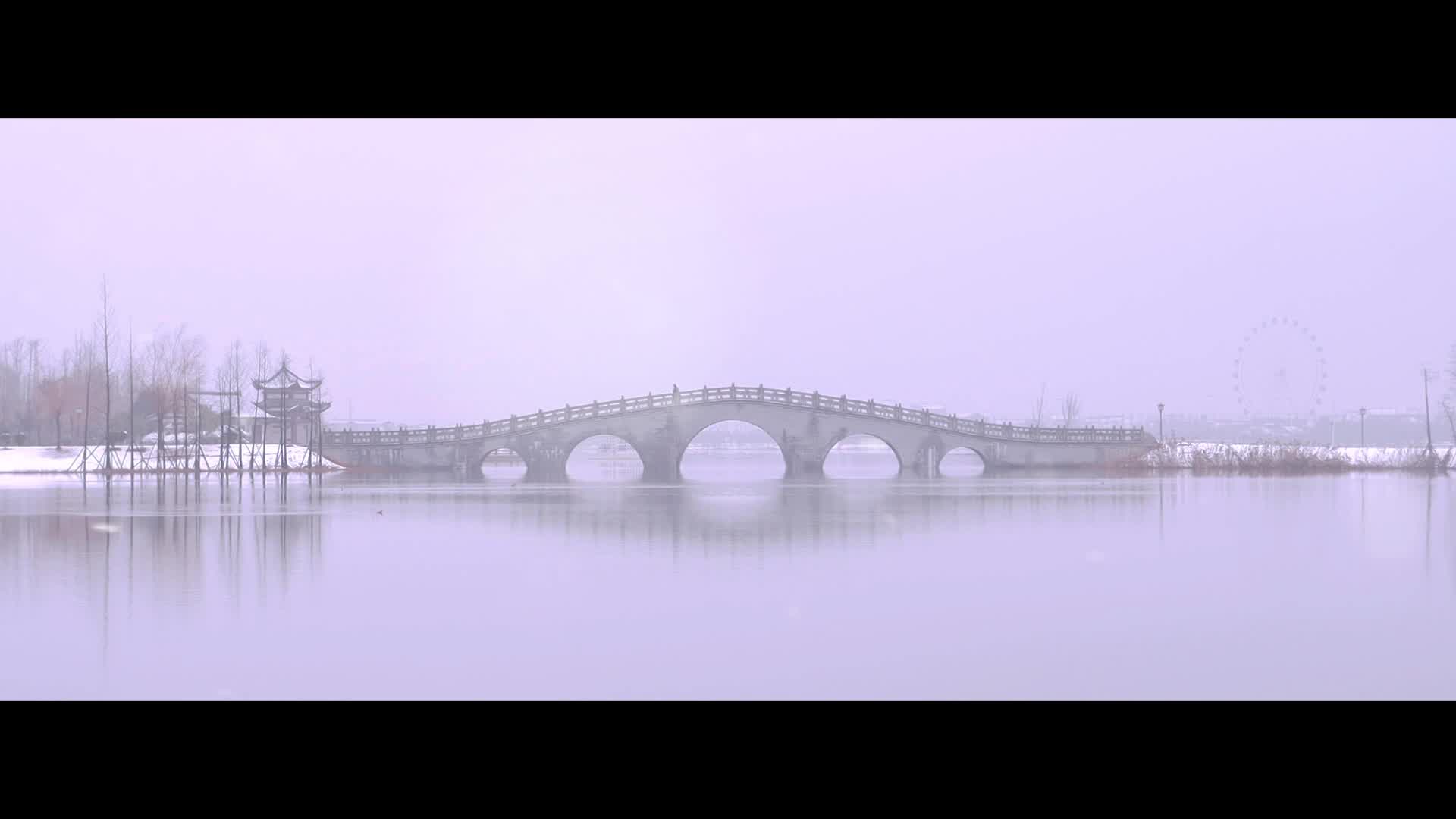 走进屈子公园，畅游冰雪世界