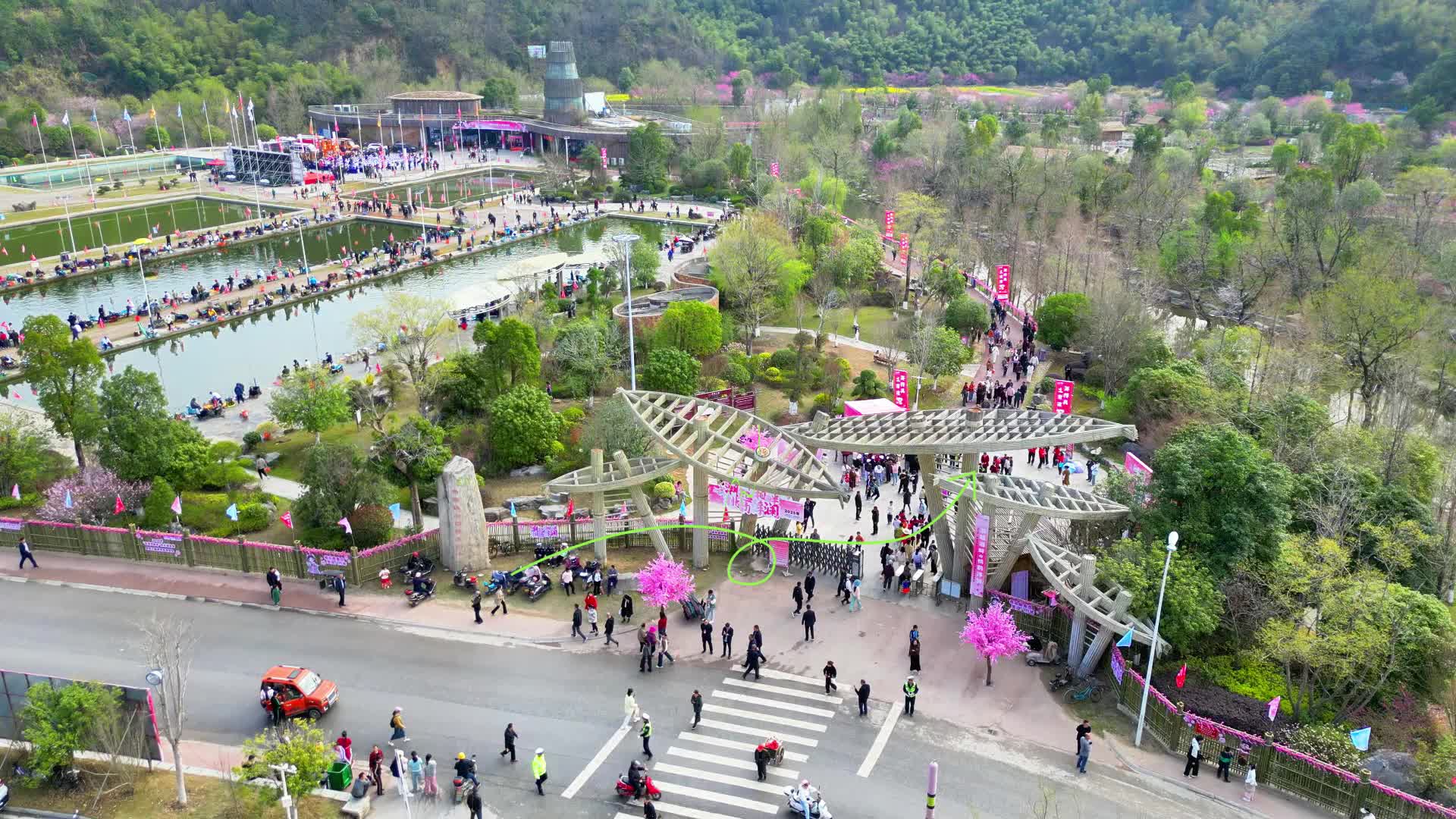 第四届湖南旅游发展大会丨春日浪漫 桃花岛游园会