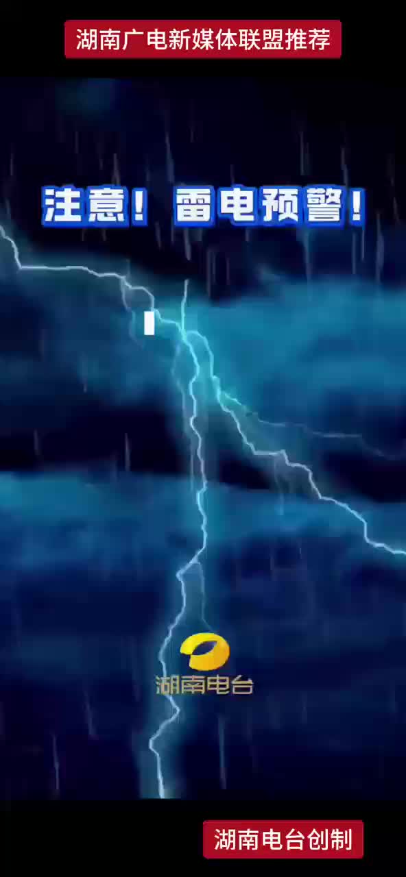 注意！雷电预警！