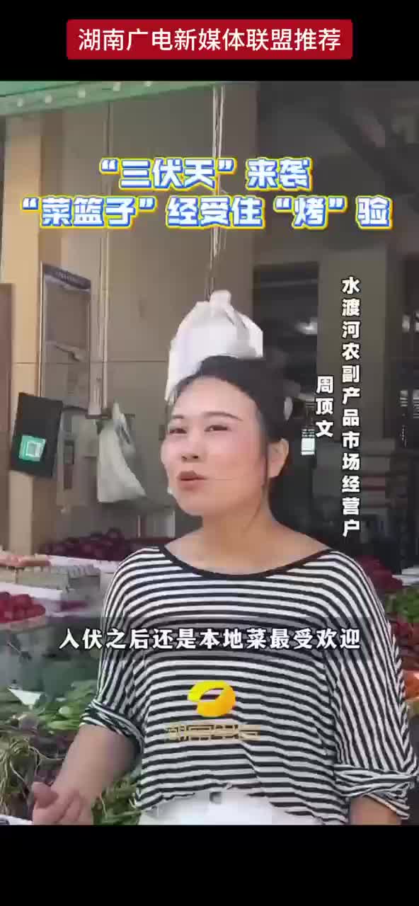 “三伏天”来袭“菜篮子”经受住“烤”验