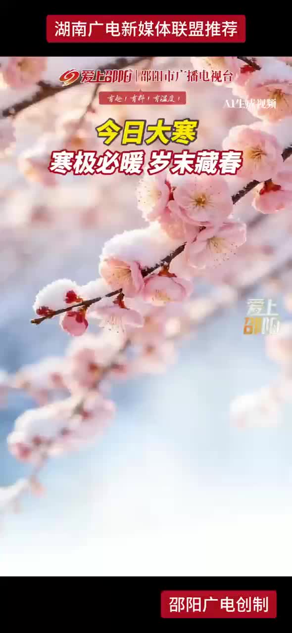 今日大寒 寒极必暖 岁末藏春