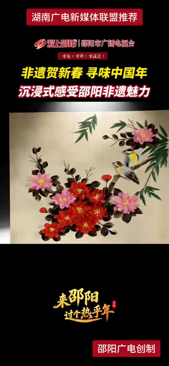 非遗贺新年 寻味中国年 沉浸式感受邵阳非遗魅力