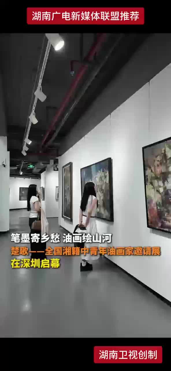笔墨寄乡愁 油画绘山河 楚歌——全国湘籍中青年油画家邀请展在深圳启幕