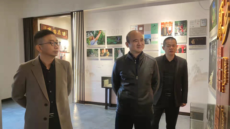 省文化旅游厅公共服务处来汨罗调研