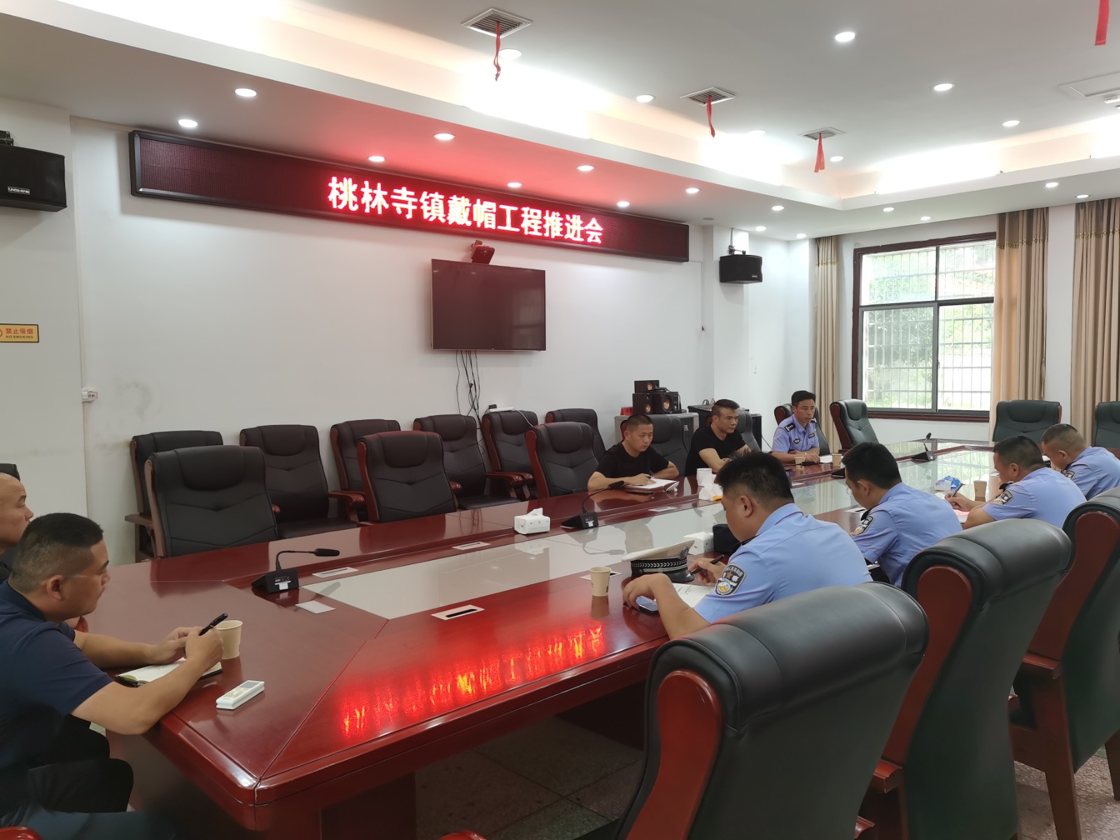 桃林寺镇:推进“戴帽工程”，加快整治攻坚