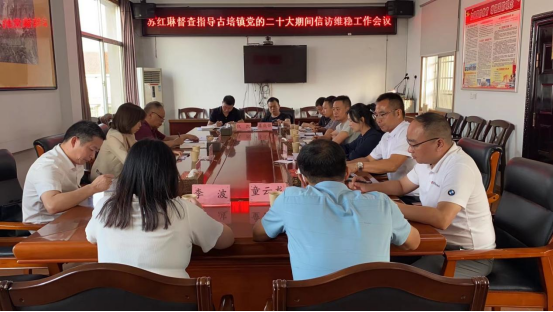 苏红琳到古培镇走访调研