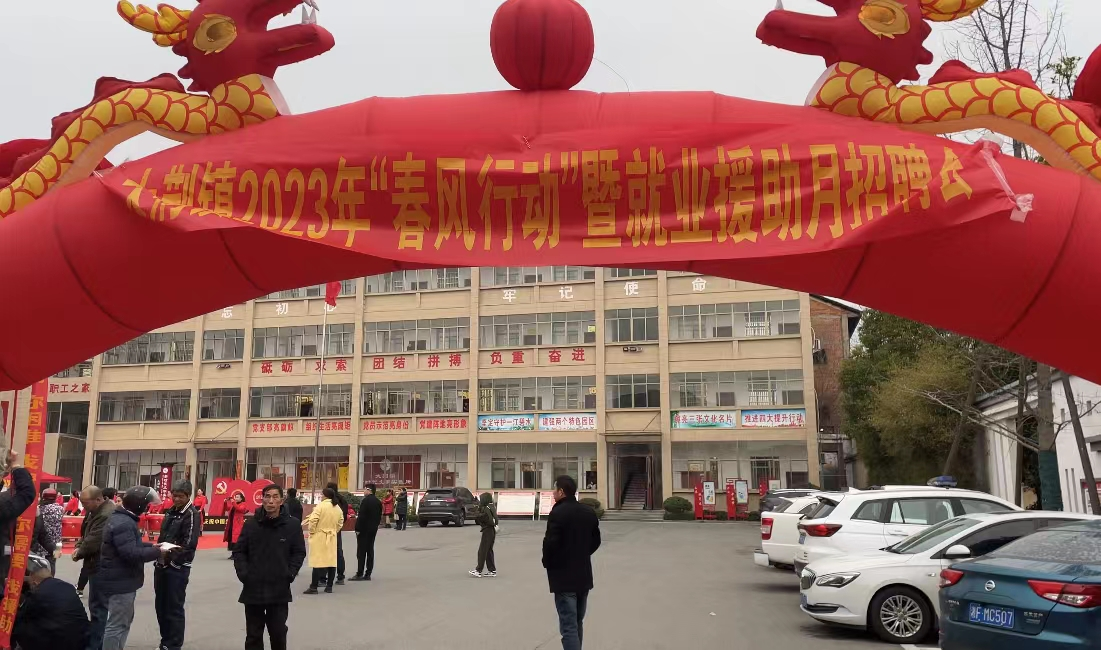 “春风行动”吹进大荆镇  乡镇招聘会促就业