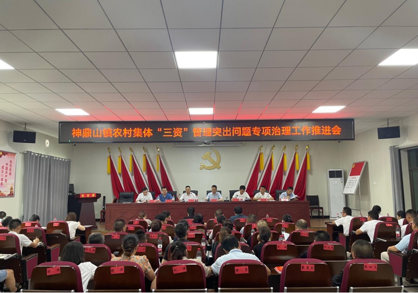 神鼎山镇：规范集体“三资”管理，助力乡村振兴