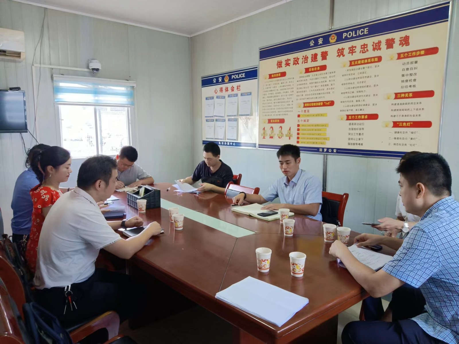 岳阳市委政法委来汨罗开展执法办案区纪律作风专项督查