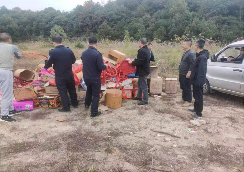 神鼎山镇：守牢烟花爆竹“安全关”，“打非治违”常抓不懈