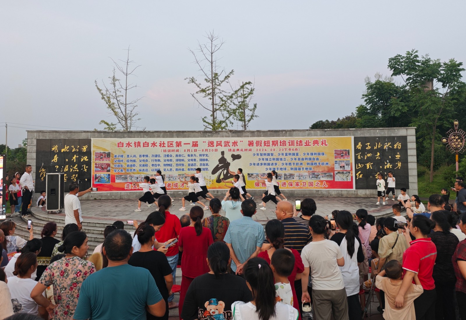 白水镇：暑期公益课堂托起留守儿童“武术梦”