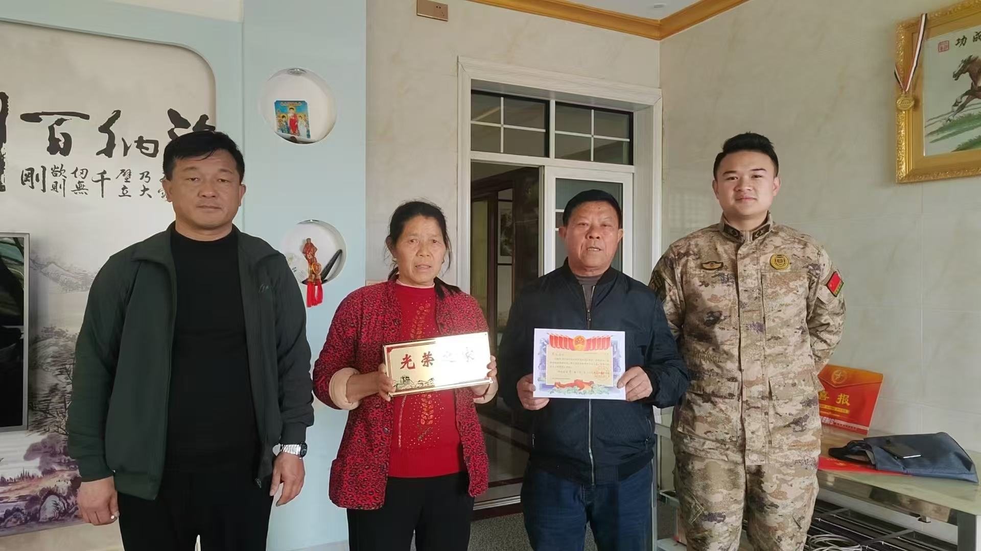 桃林寺镇：暖心走访送荣光 精准服务筑国防