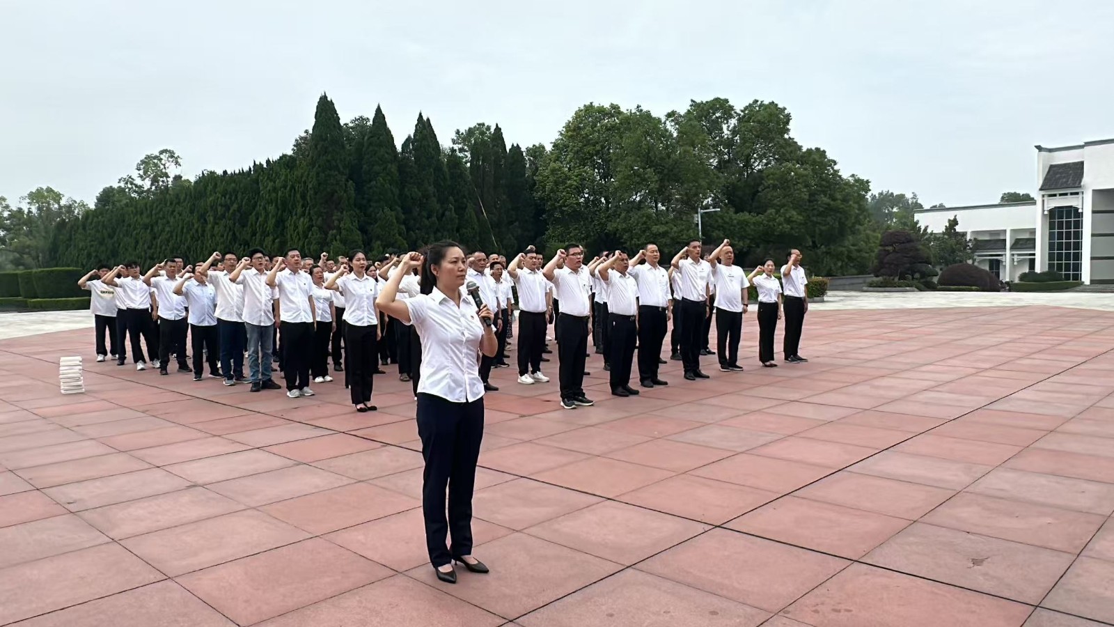 党旗引领新征程 ，飞地园开展庆祝建党104周年系列活动