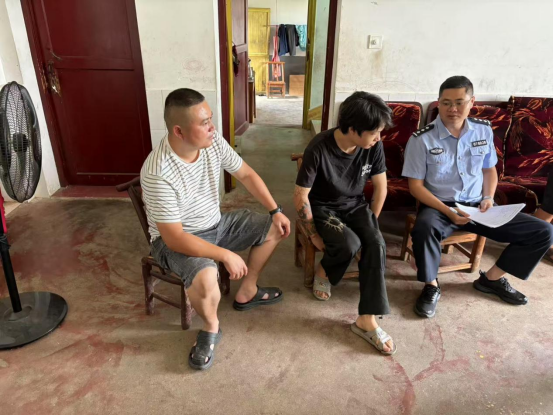 桃林寺镇：普法小分队送法上门护“苗”成长