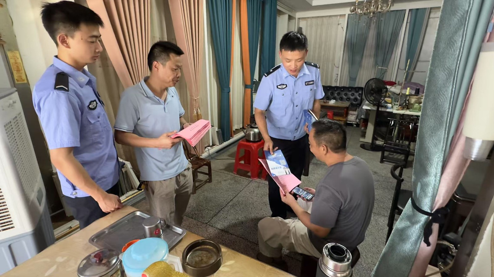 汨罗镇：警民联手织密反诈防护网