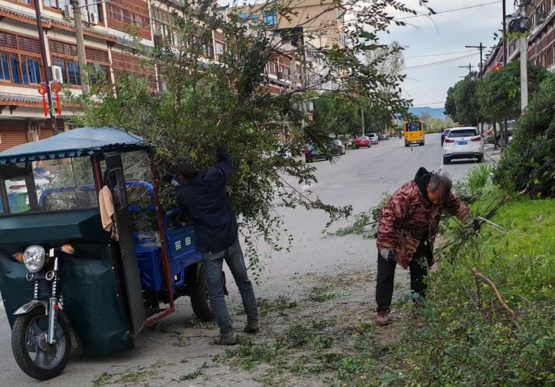 长乐镇开展环境综合整治 以新貌新颜迎接元旦