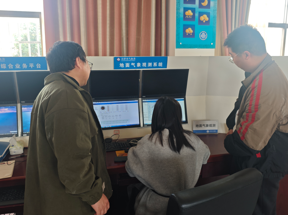 汨罗市气象局：开展业务培训演练  筑牢冬季气象服务防线